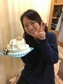 Happy birthday( *´艸`)