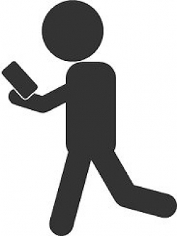 歩きスマホにご注意を