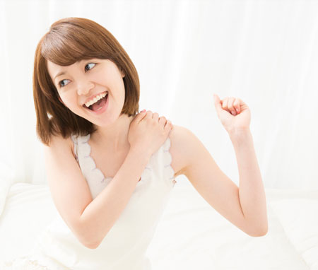 1.肩こり、腰痛の緩和!